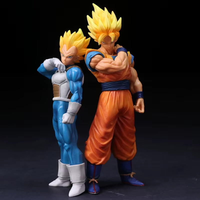 18CM Anime Dragon Ball Vegeta Battle Preparation Super Saiyan Warrior