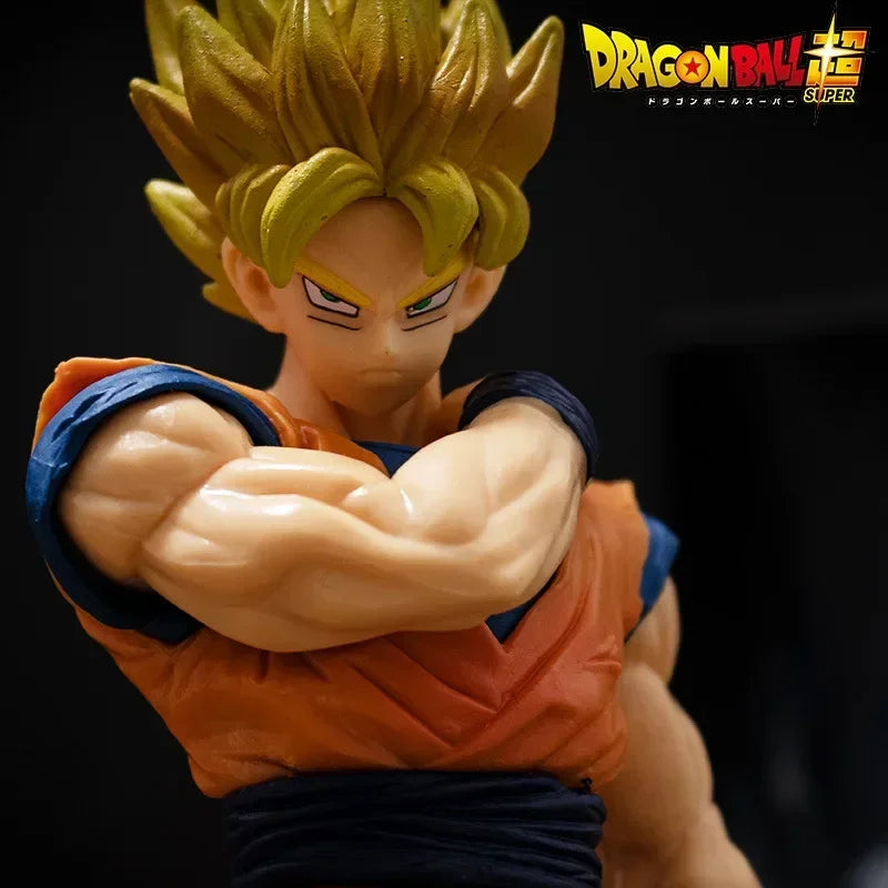 Dragon Ball 19Cm Son Goku Figure Super Saiyan Figure Anime Collectible