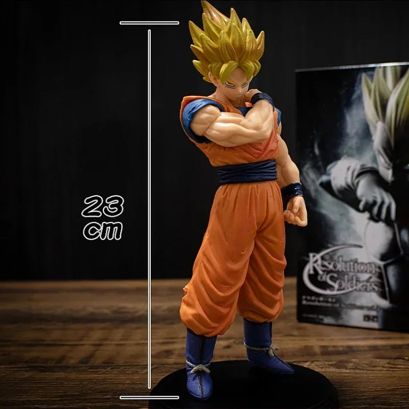 Dragon Ball 19Cm Son Goku Figure Super Saiyan Figure Anime Collectible