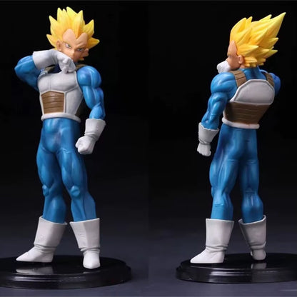 18CM Anime Dragon Ball Vegeta Battle Preparation Super Saiyan Warrior 