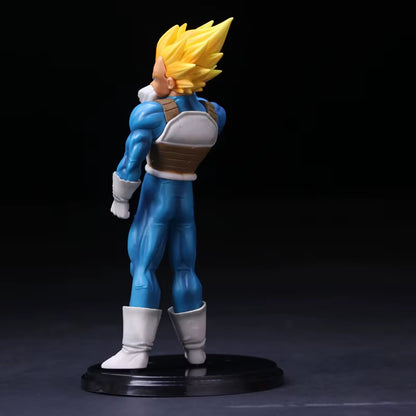 18CM Anime Dragon Ball Vegeta Battle Preparation Super Saiyan Warrior 