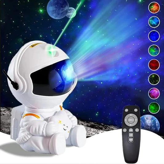 Astronauta Proyector De Galaxias 