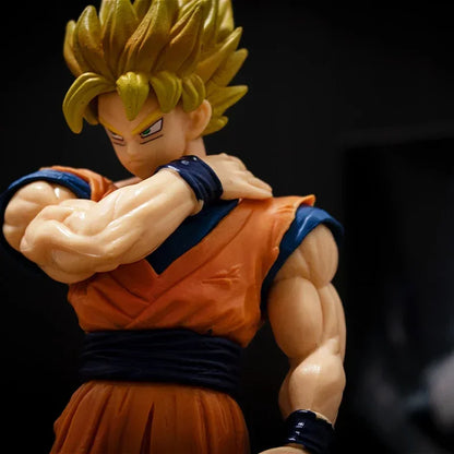  Dragon Ball 19Cm Son Goku  Figure Super Saiyan Figure Anime Collectible 