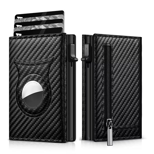 Men'S Carbon Fiber Magnetic Card Clip